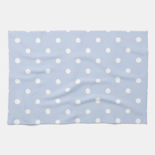 Winter Sky Blue Kitchen Towel