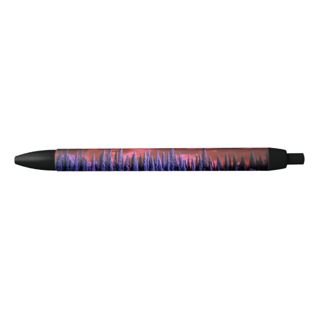 winter sky purple pen (Front)