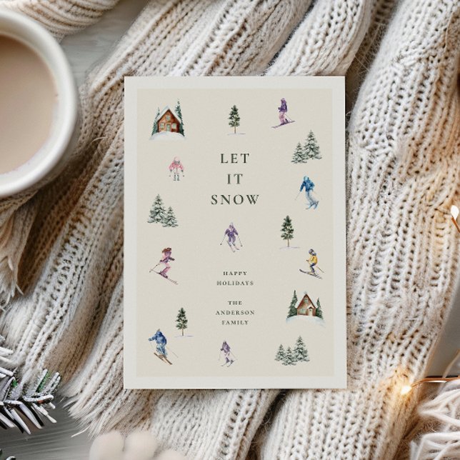 WINTER SLOPES  HOLIDAY CARD (Creator Uploaded)