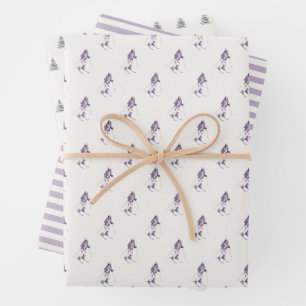 WINTER SLOPES Holiday Wrapping Paper Sheets