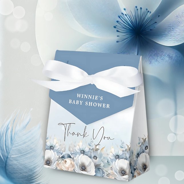 Winter Snow Baby It's Cold Outside Baby Shower  Favor Boxes (Creator Uploaded)
