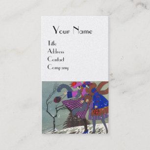 WINTER SNOW / BEAUTY FASHION COSTUME DESIGNER BUSINESS CARD