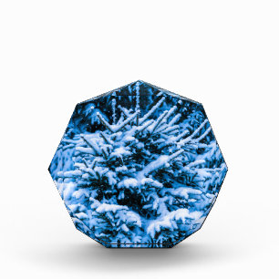 Winter Snow Christmas Tree Award