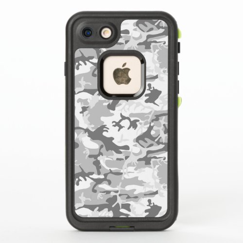 Winter Snow Gray Camouflage Pattern Military Army