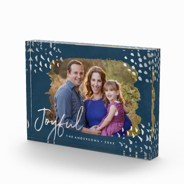 Winter Snow | Holiday Photo Block (Right)