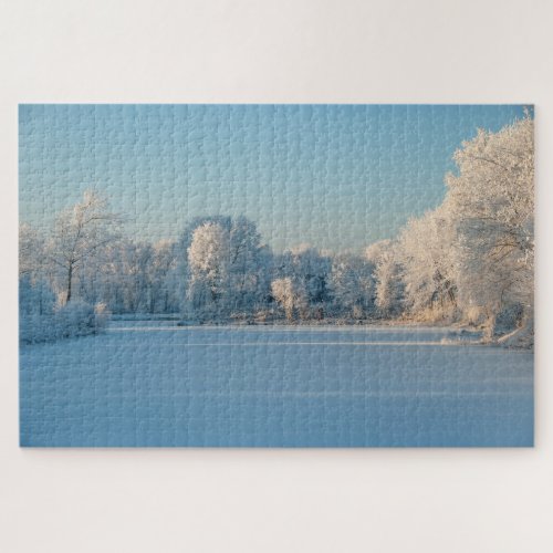 Winter Snow Landscape 1014 pieces Jigsaw Puzzle