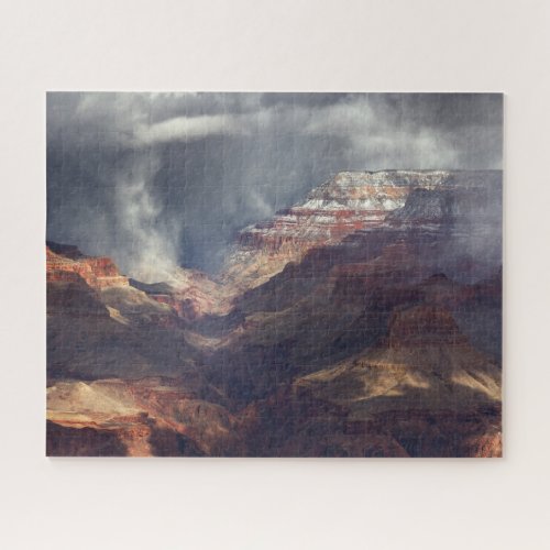 Winter Snow Shower in Grand Canyon National Park Jigsaw Puzzle