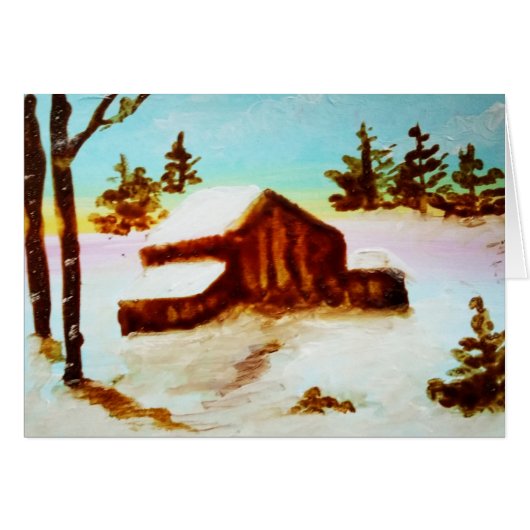 Winter snowfall spell cards (Front Horizontal)