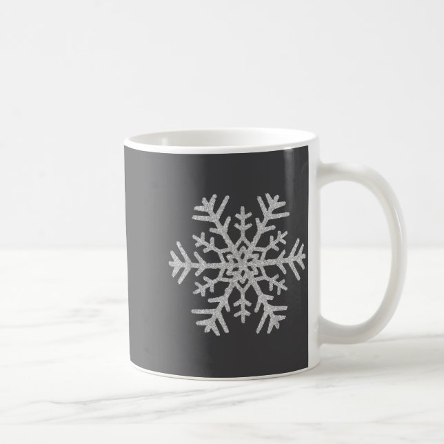 Winter Snowflake Christmas Xmas Costumes Men Women Coffee Mug (Right)