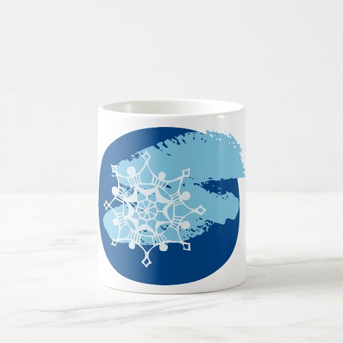 Winter Snowflake Coffee Mug
