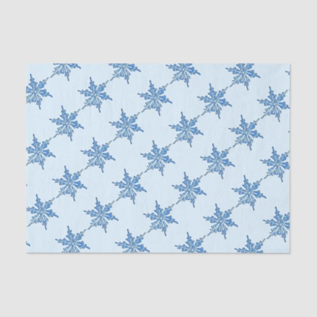 Winter Snowflake Design for Xmas 3 Tissue Paper (Front)