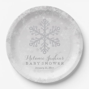 Snowflake Plates | Zazzle Snowflake Plates | Zazzle