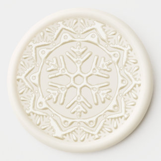 Winter Snowflake Wax Seal Sticker