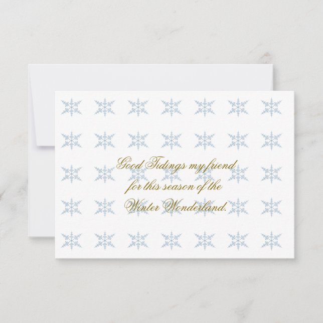 Winter Snowflakes  (Front)