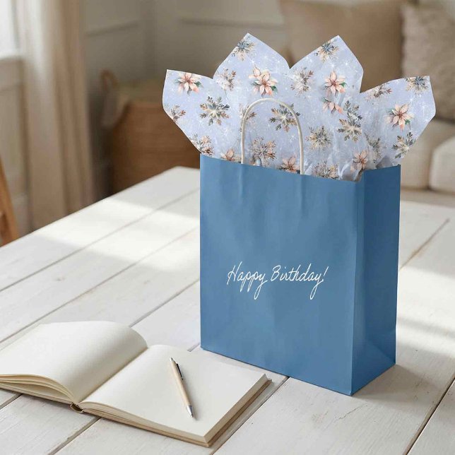 Winter Snowflakes and Sparkles Tissue Paper (Creator Uploaded)