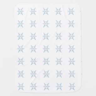 Winter Snowflakes Baby Blanket