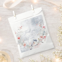 Winter snowflakes Baby its cold outside Favor Bag