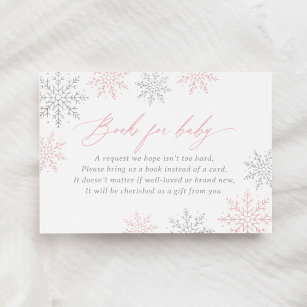 Pink Winter Birthday Party Invitation For Kids • KBM D3signs