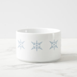 Winter Snowflakes Bowl