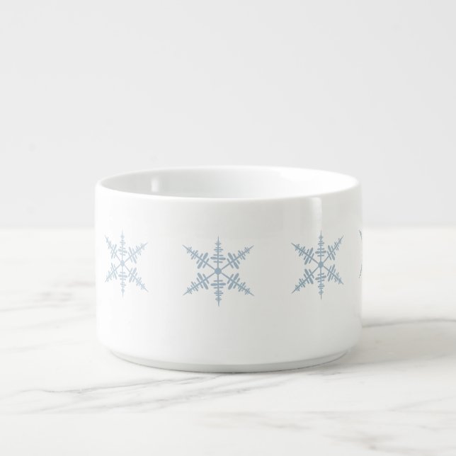 Winter Snowflakes Bowl (Center)