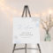 Winter Snowflakes Boy Baby Shower Welcome Sign