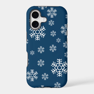 Winter Snowflakes Holiday iPhone 17 Case