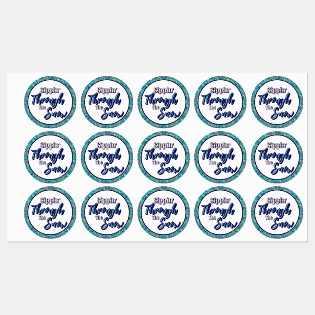 Winter Snowflakes  Labels (Sheet)