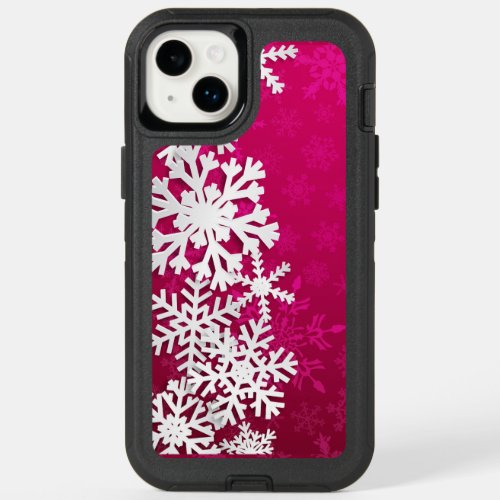 Winter Snowflakes  OtterBox iPhone 14 Plus Case