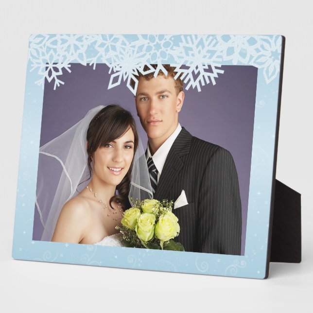 Winter Snowflakes Plaque (Side)