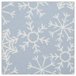 Winter SNOWFLAKES seamless pattern + your ideas Fabric