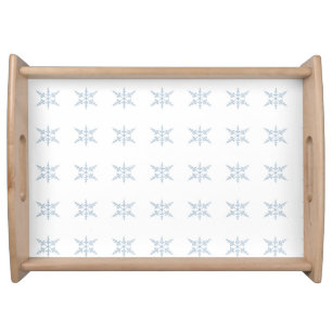 Winter Snowflakes  Serving Tray