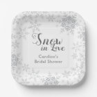 Winter Snowflakes Snow in Love Bridal Shower