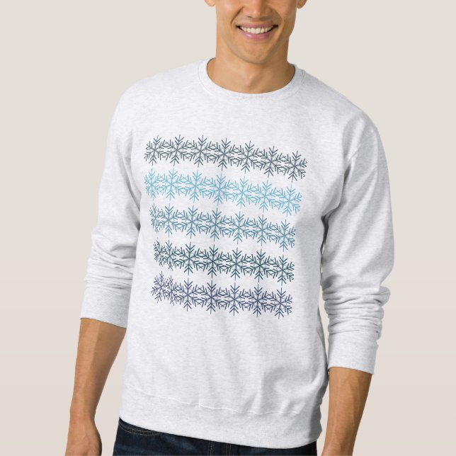 Winter Snowflakes Sweatshirt (Front)