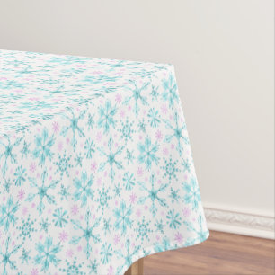 Winter Snowflakes Tablecloth