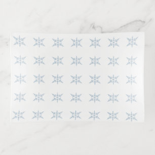 Winter Snowflakes Trinket Tray