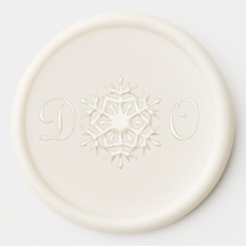 Winter Snowflakes Wax Seal Sticker
