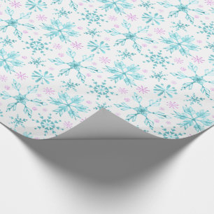 Winter Snowflakes Wrapping Paper