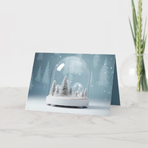 Winter Snowglobe Holiday Card