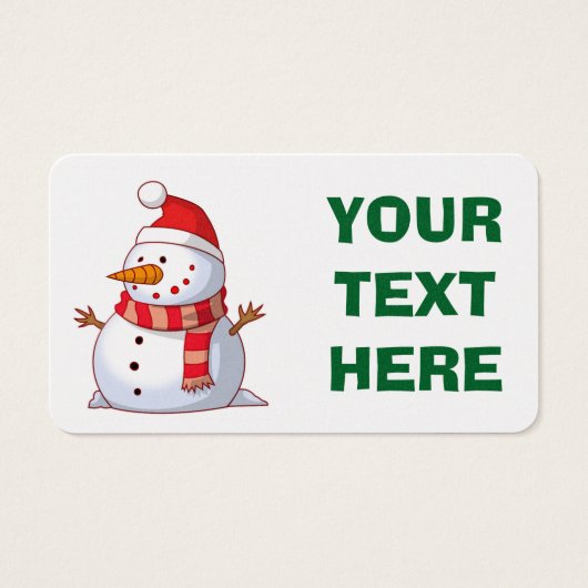 WINTER SNOWMAN (Front)