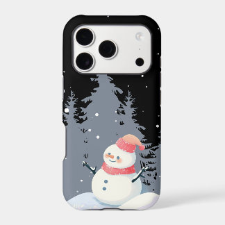 Winter Snowman Iphone Case