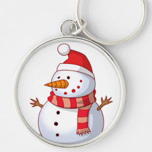 WINTER SNOWMAN KEYCHAIN