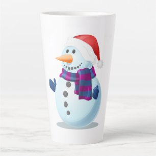 Winter snowman mug
