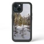 Winter Snowy Mountain Scene in Montana iPhone 13 Case
