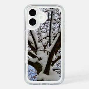 Winter Snowy Tree Crown Photo - SpeckCase iPhone 16 Case