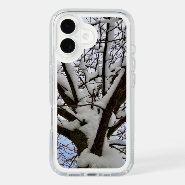 Winter Snowy Tree Crown Photo - SpeckCase   Speck iPhone Case (Front)