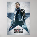 Winter Soldier Worn Star Poster