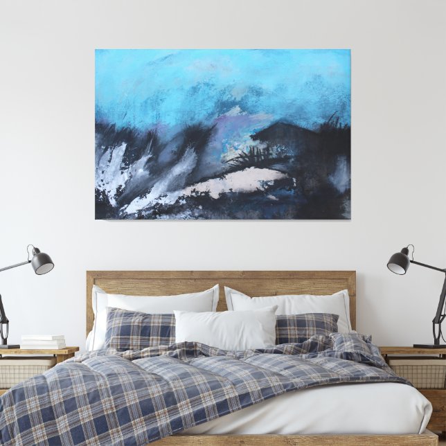 Winter Solitude Canvas Print (Insitu(Bedroom))