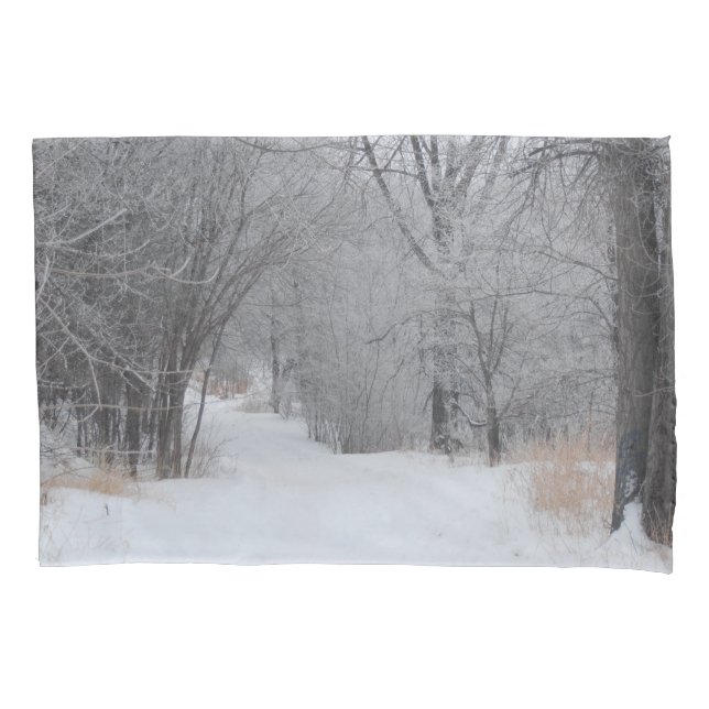 Winter Solitude Pillow Case (Front)