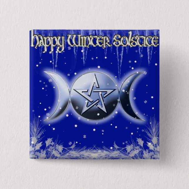 Winter Solstice 1 Button (Front)