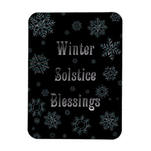 Winter Solstice Blessings Magnet